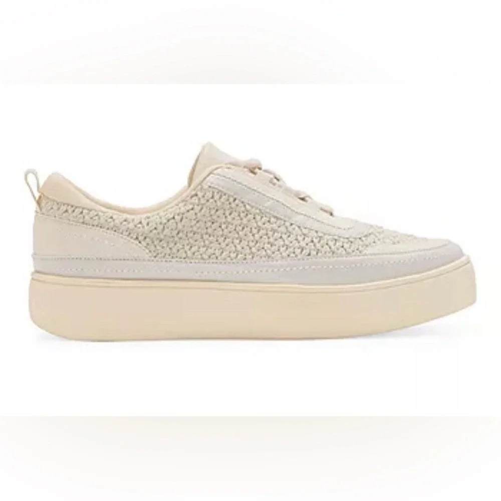 Frye‎ and Co Women's 10 Taylor Sneaker Winter White Platform FO10142